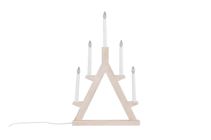 Val Thoren Adventsljusstake 60 cm - Vit — Venture Home