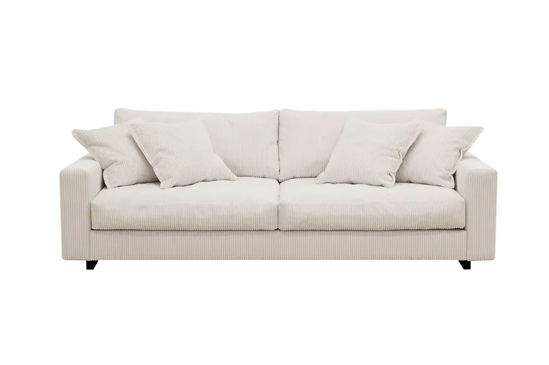 Valencia Extra Djup 3-sits Soffa - Offwhite — Scandinavian Choice