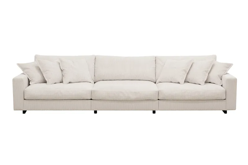 Valencia Extra Djup 5-sits Soffa - Offwhite — Scandinavian Choice