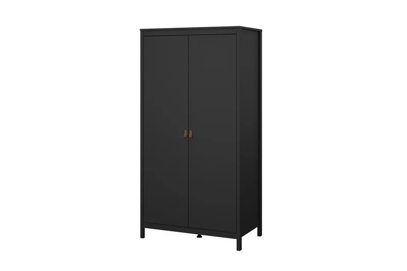 Vallvidera Garderob 102,3x199 cm - Svart — Scandinavian Choice