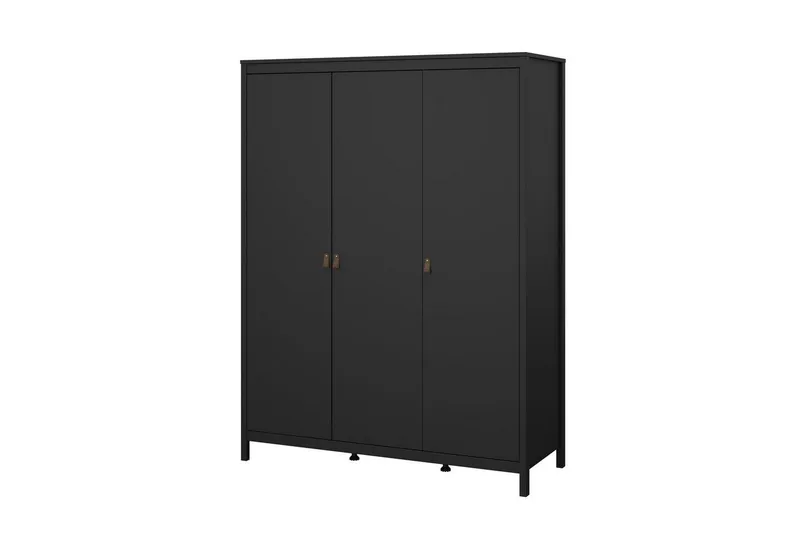 Vallvidera Garderob 150x199 cm - Svart — Scandinavian Choice