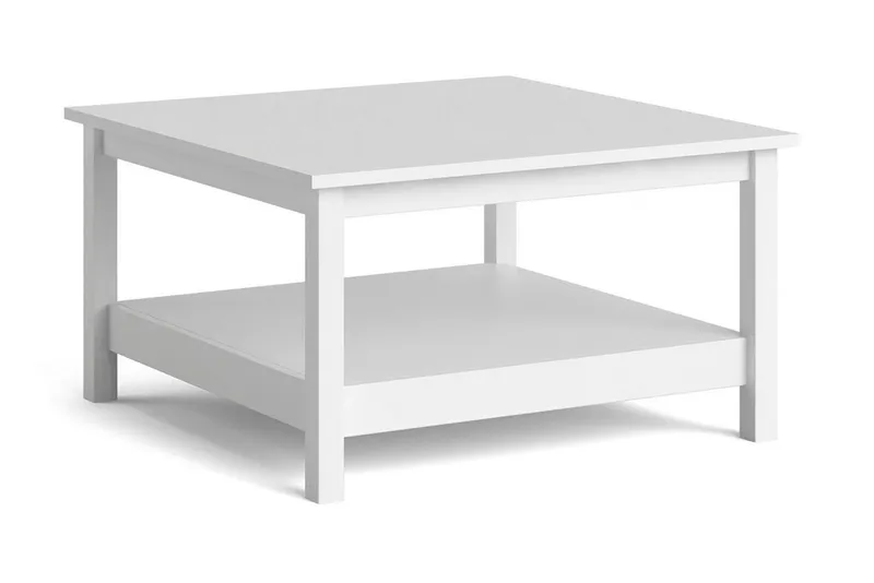 Vallvidera Soffbord 81 cm - Vit — Scandinavian Choice
