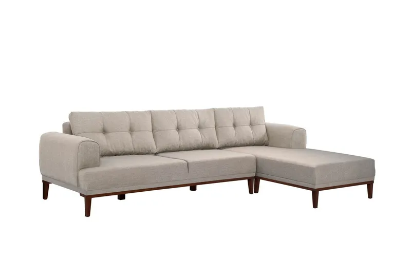 Valsot 4-sits Soffa med Divan - Creme (Art.nr 3063000) — Creme