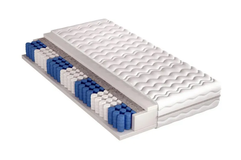 Vananda Pocketmadrass 140x200 - Vit — Bedly