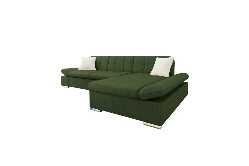 Vananda Soffa med Divan 3-sits - Grön (Art.nr 3116322) — Grön