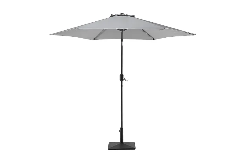 Varese Parasoll 230 cm - Grå — Grå