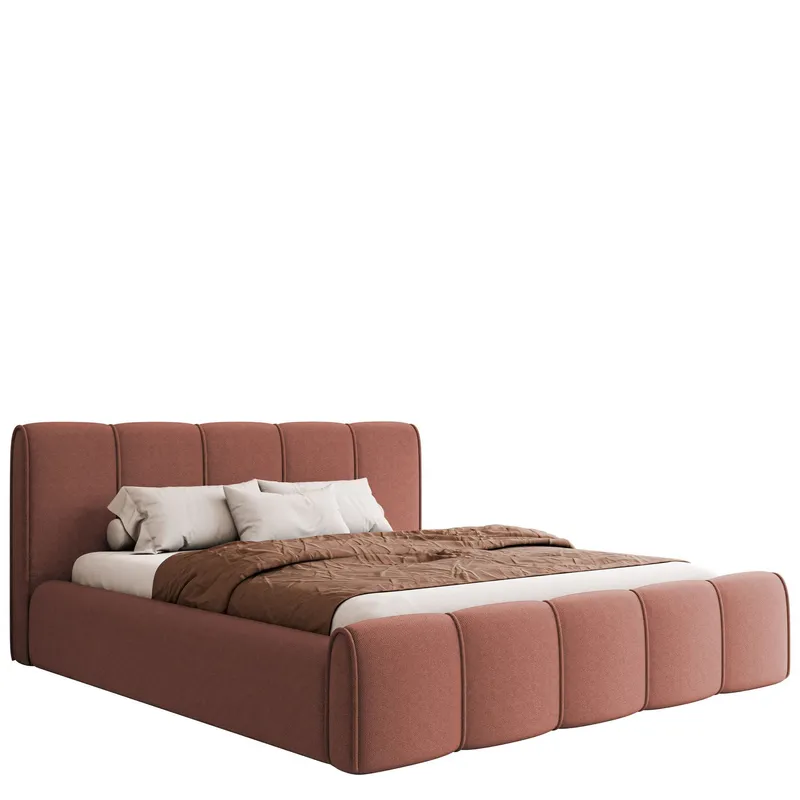 Varlinor Sängram 180x200 cm med Förvaring - Rosa — Rosa