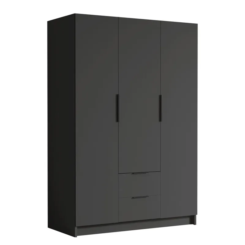 Varros Garderob 150x216 cm - Svart (Art.nr 3111499) — Svart