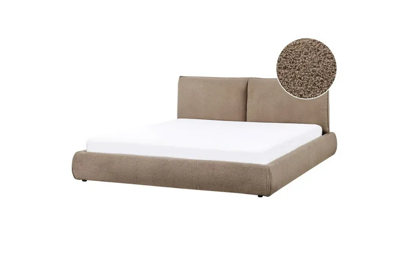 Vattensäng Vinay - Taupe/Bouclé, 180x200 cm — Taupe/Bouclé, 180x200 cm