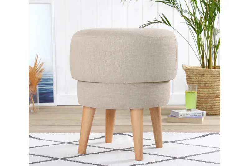 Veccio Sittpuff 47 cm - Beige — Beige
