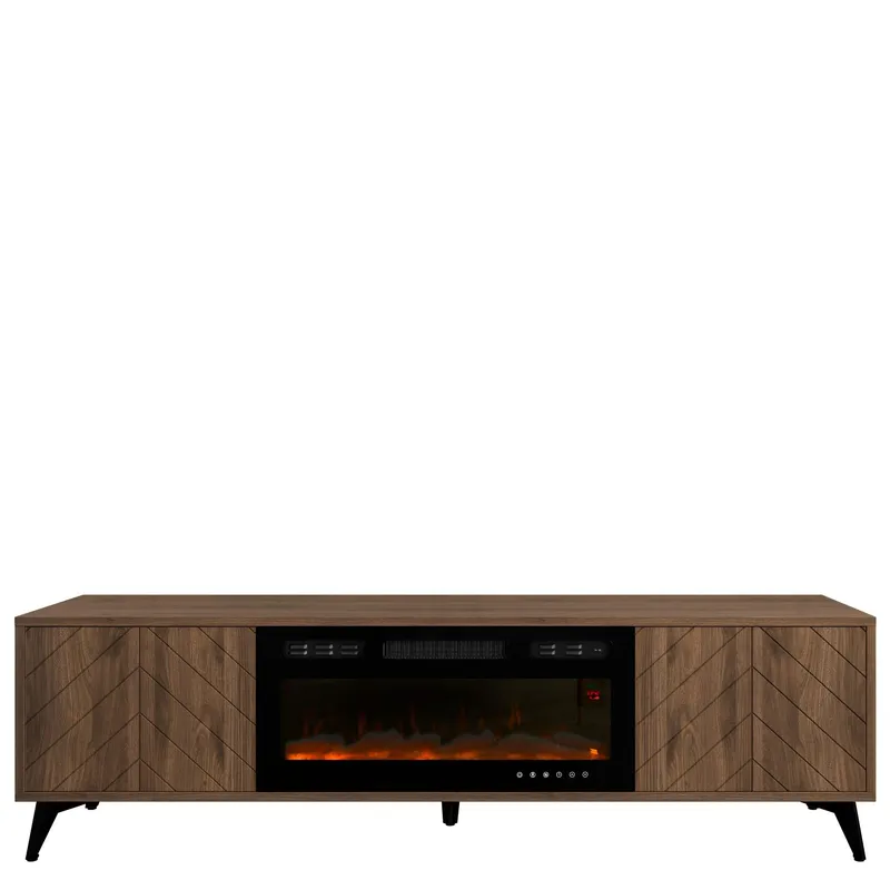Vemdalen Tv-bänk 184 cm - brun — brun