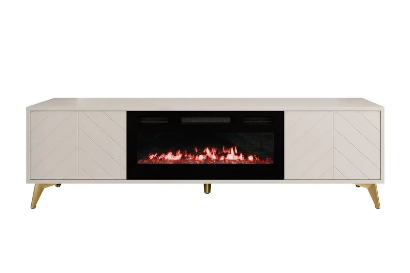 Vemdalen Tv-bänk 184 cm - Sand beige — Sand beige