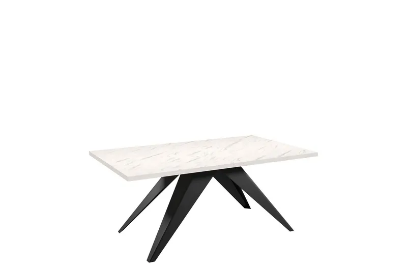 Vento Matbord 240 cm - Svart/Vit (Art.nr 3067952) — Svart/Vit