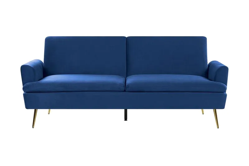 Vettre 3-sits Bäddsoffa - Sammet/Marinblå — Sammet/Marinblå
