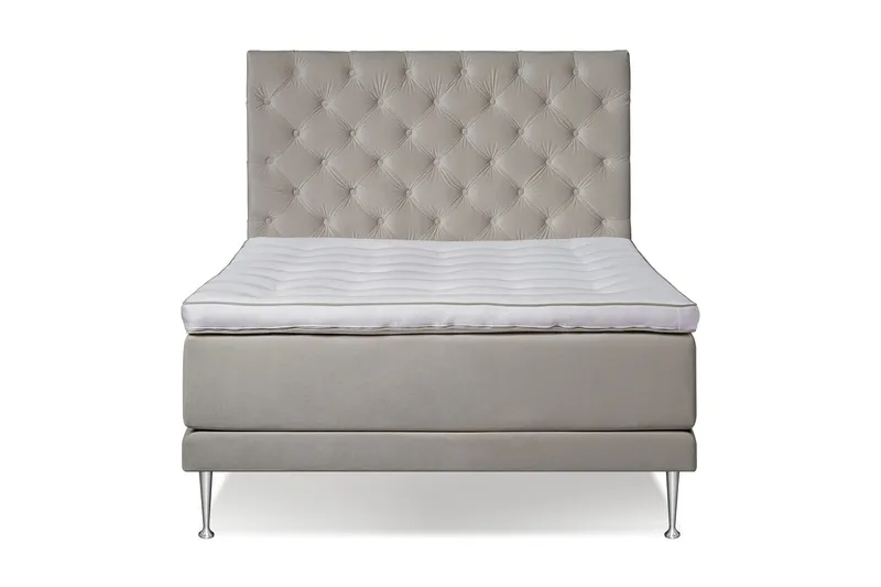 Victoria Komplett Sängpaket 140x200 - Beige — Beige