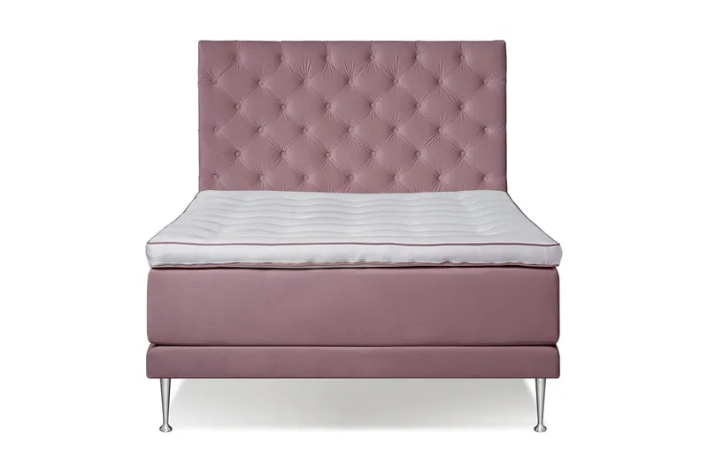 Victoria Komplett Sängpaket 140x200 - Cerise — Cerise