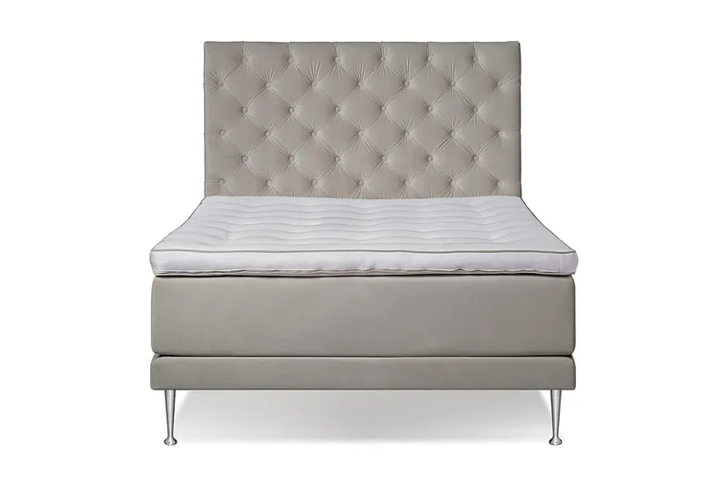 VICTORIA Kontinentalsäng 140 - Beige — Beige