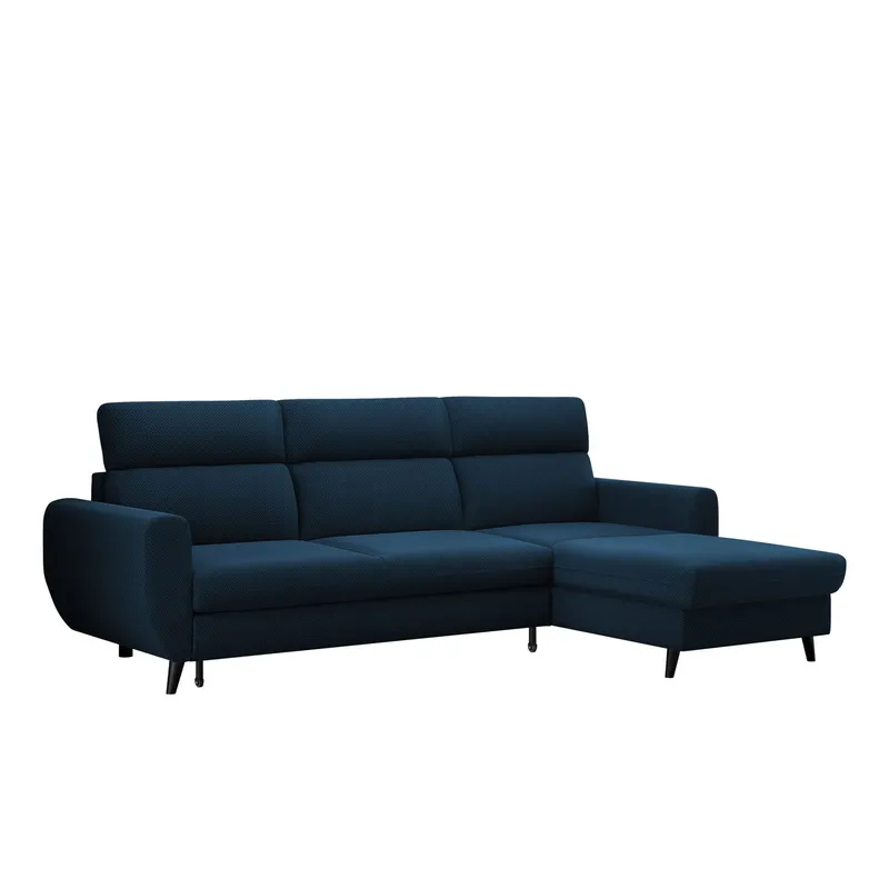 Vylon 3-sits Bäddsoffa med divan - Blå (Art.nr 3433790) — Blå