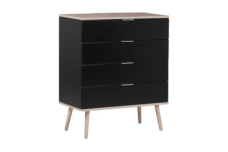 Walpi Byrå 79 cm - Svart — Svart