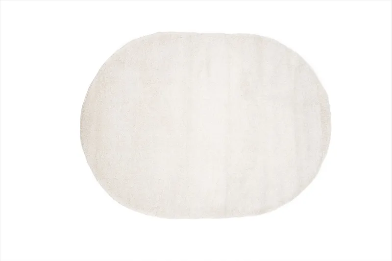 Walter Jutematta 240x340 cm Oval - Vit — Venture Home