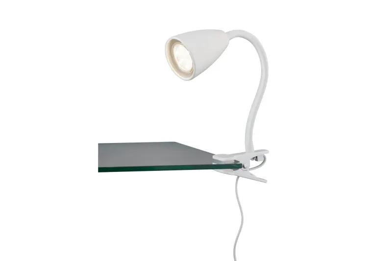 Wanda klämlampa GU10 mattvit - Matt vit — Trio Lighting