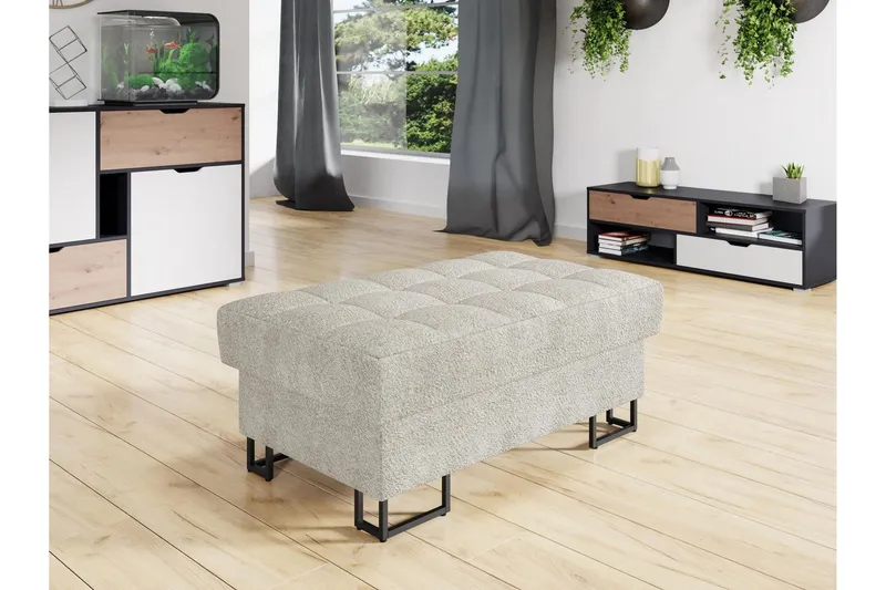 Warwick Sittpuff - Beige (Art.nr 3099342) — Beige