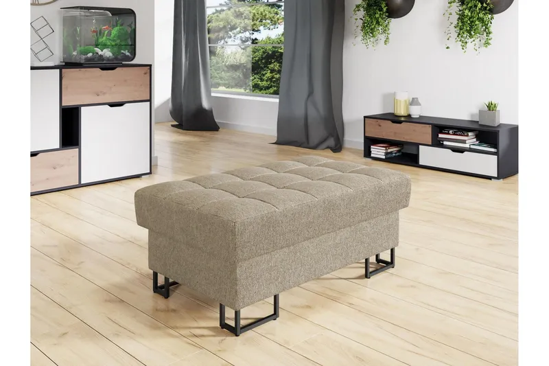 Warwick Sittpuff - Beige (Art.nr 3099345) — Beige