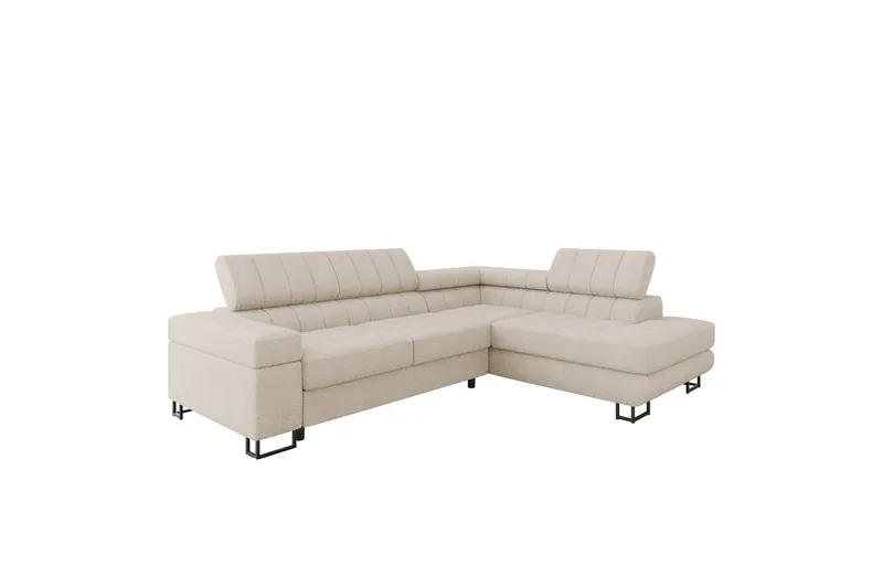 Warwick Soffa med Schäslong 3-sits - Beige (Art.nr 3068485) — Beige