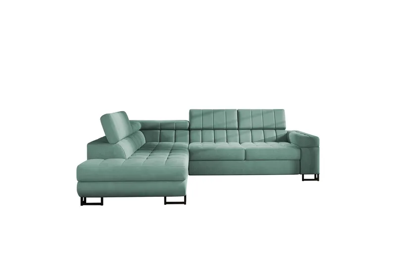 Warwick Soffa med Schäslong 3-sits - Grön — Grön