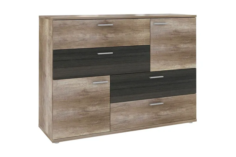 Waunifor Byrå 125 cm - Brun — Brun