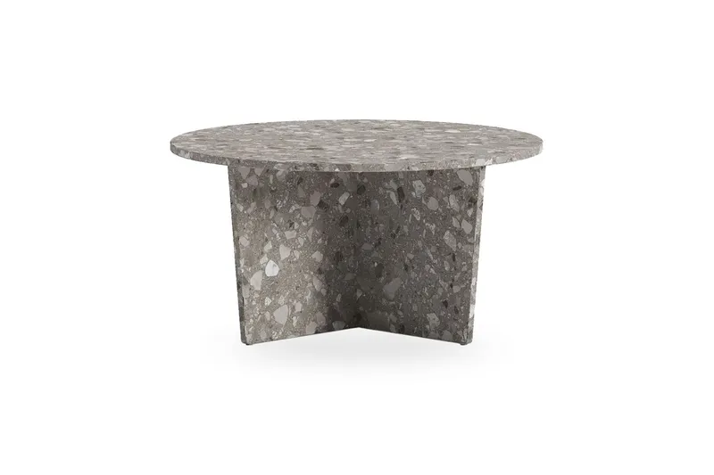 Wedge Runt Soffbord Sten 80 cm - Grå — Andrarum