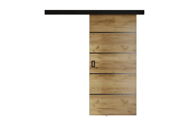 Werdi Plus Skjutdörr 90 cm - Trä/Natur — Trä/Natur