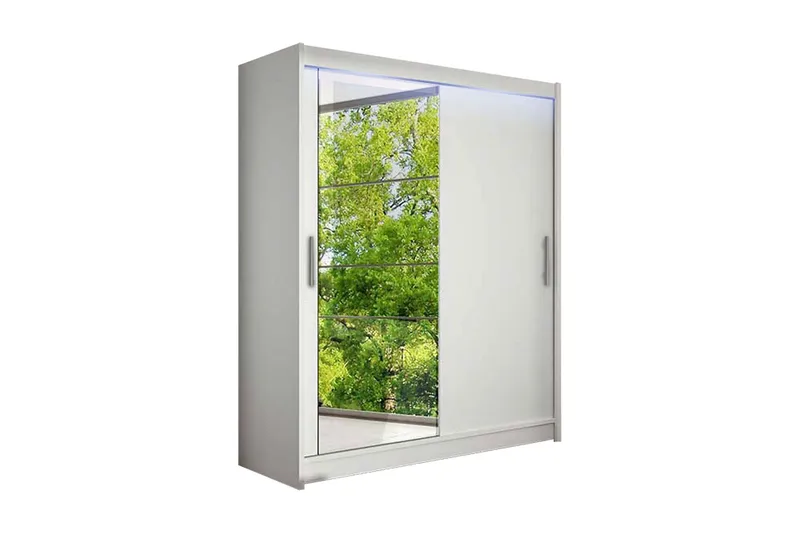 Westa Garderob 150x58x200 cm - Vit (Art.nr 491291) — Concept 55