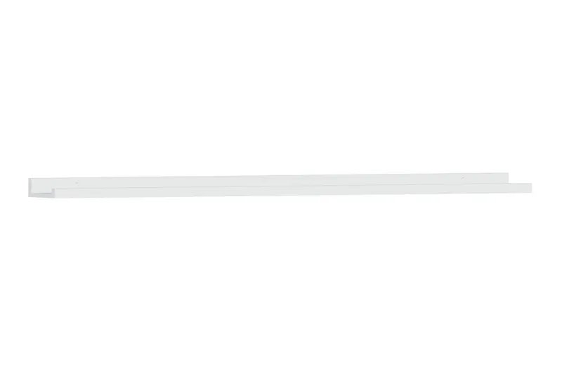 White Shelf Tavelhylla MDF 150 cm - Vit — Vit