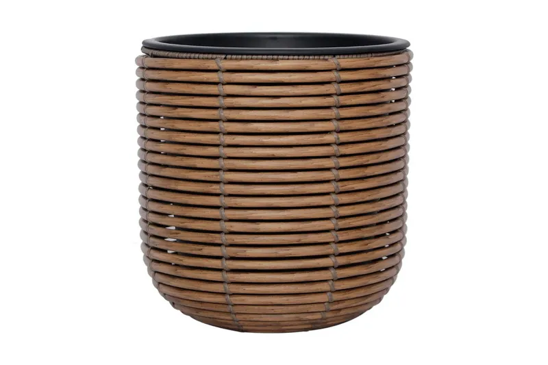 Wicker Blomkruka D27xH28 cm Brun