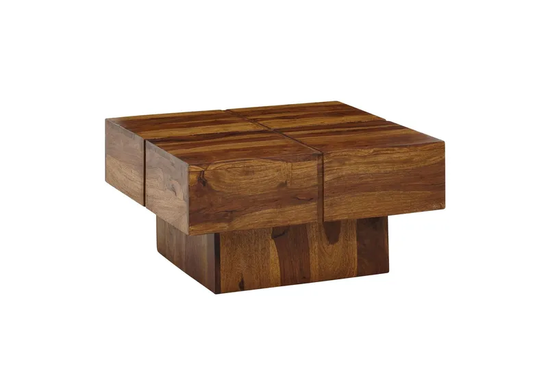Wilhem Soffbord 58 cm Fyrkantig - Natur — Wohnling