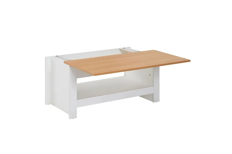 Wilhem Soffbord 85 cm Rektangulär - Vit — Wohnling
