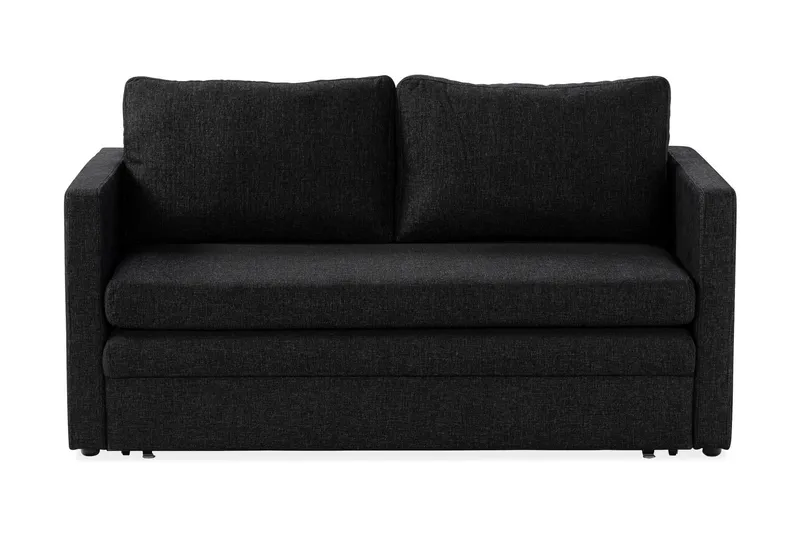 Willhelm Liten Bäddsoffa 2-sits Framåtbäddad - Mörkgrå — Basic Home