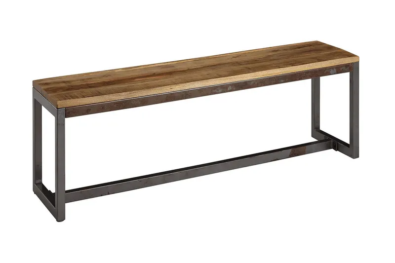 Willowdale Sittbänk 120 cm - Brun/Svart — Wohnling
