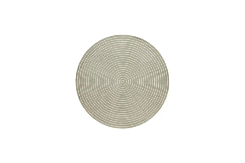 Wiltonmatta Hawaii Circle 240x240 cm, Grön - 240x240 cm, Grön — KM Home