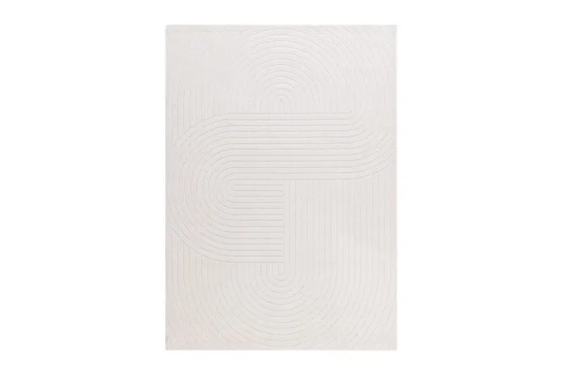 Wiltonmatta Hawaii Shape 200x290 cm, Creme - 200x290 cm, Creme — KM Home