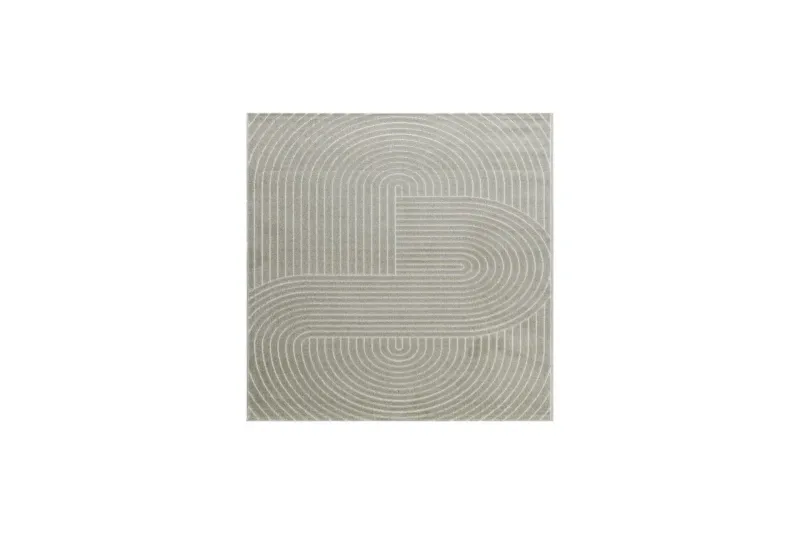Wiltonmatta Hawaii Shape 240x240 cm, Grön - 240x240 cm, Grön — KM Home
