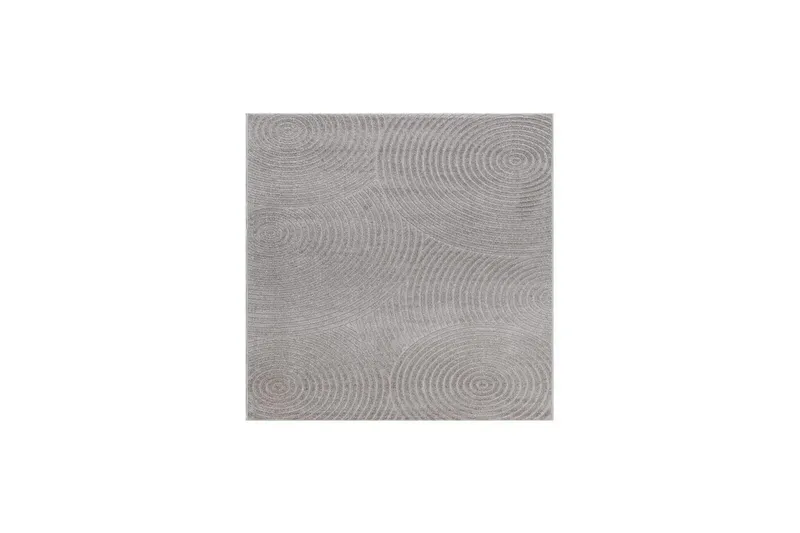 Wiltonmatta Hawaii Trend 200x200 cm, Grå - 200x200 cm, Grå — KM Home