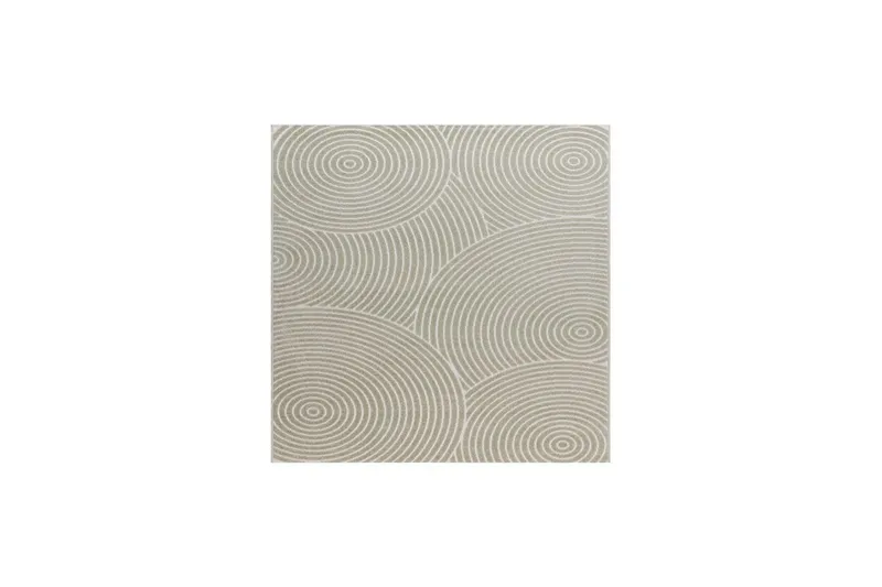 Wiltonmatta Hawaii Trend 240x240 cm, Grön - 240x240 cm, Grön — KM Home