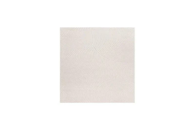 Wiltonmatta Hawaii Trend 280x280 cm, Creme - 280x280 cm, Creme — KM Home