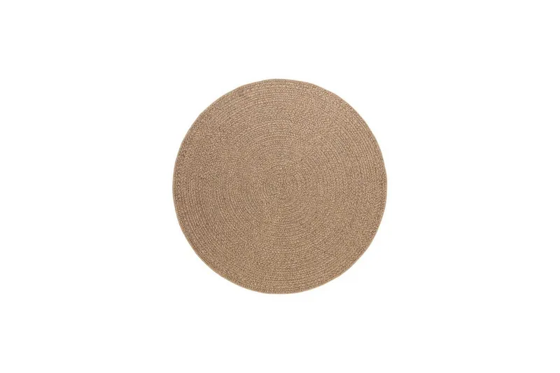 Wiltonmatta Natural Circle Rund 160x160 cm - 160x160 cm — KM Home