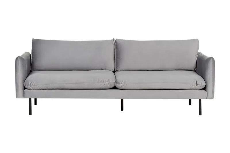 Woodal Soffa 3-sits - Grå/Svart — Grå/Svart