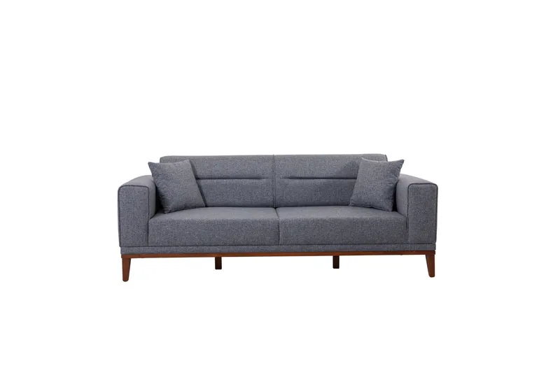 Wyong Bäddsoffa 3-sits 223x94 cm - Mörkgrå — Mörkgrå