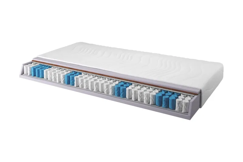 Zafir Resårmadrass 80x200 Pocket Medium/Mjuk - Vit — Bedly