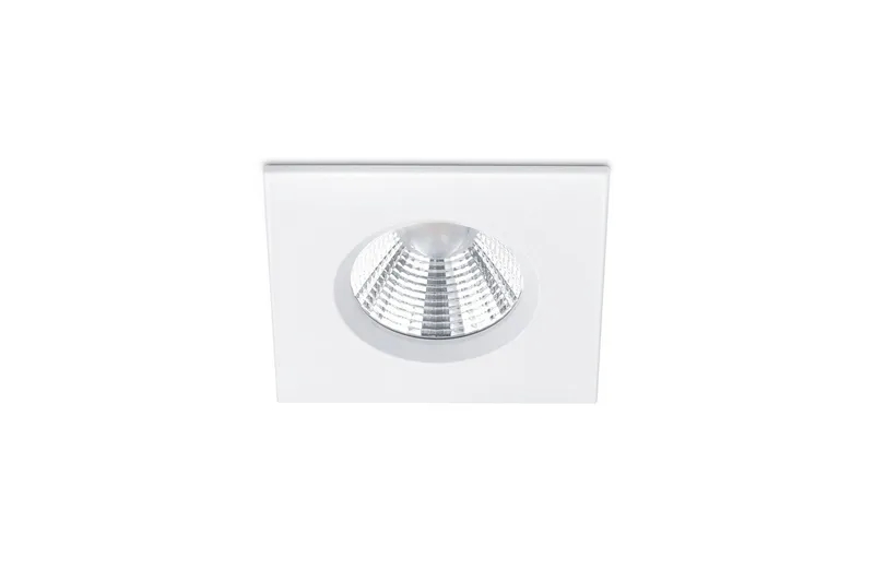 Zagros LED infälld Spotlight IP65 mattvit fyrkant - Vit — Trio Lighting